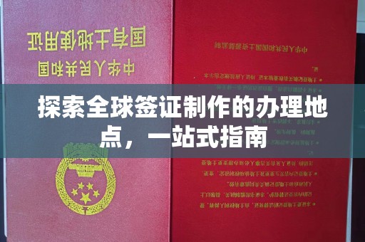 沣西探索全球签证制作的办理地点，一站式指南