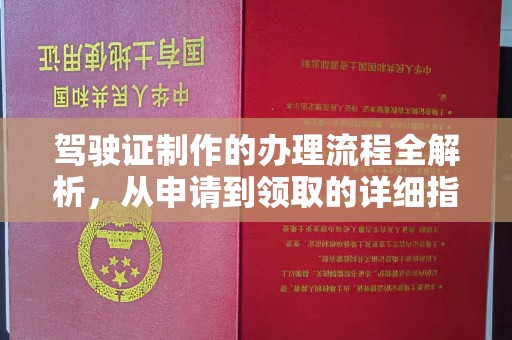 沣西驾驶证制作的办理流程全解析，从申请到领取的详细指南
