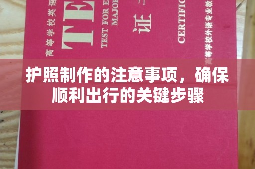 沣西护照制作的注意事项，确保顺利出行的关键步骤