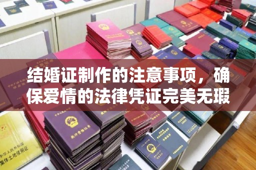 沣西结婚证制作的注意事项，确保爱情的法律凭证完美无瑕