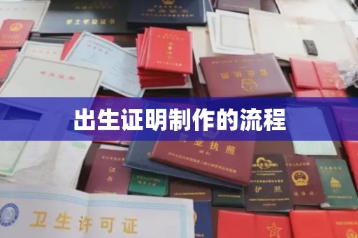 沣西出生证明制作的流程