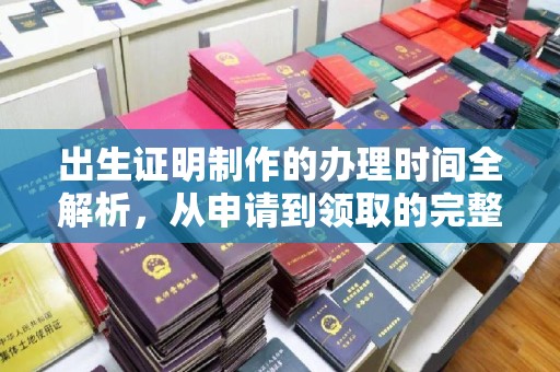 沣西出生证明制作的办理时间全解析，从申请到领取的完整指南