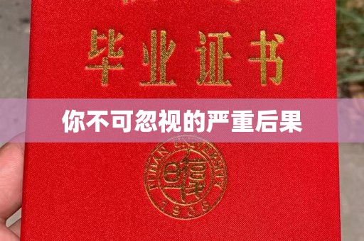 沣西你不可忽视的严重后果
